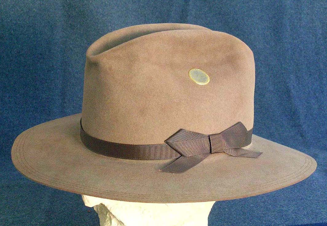 1899 Campaign Hat - EA fur felt reproduction